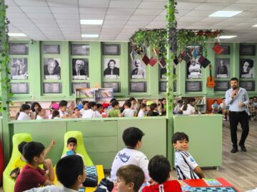 Kuşadası İlkokulu'nda 2. Okur Yazar Buluşması kuşadası ilkokulunda 2.okur yazar buluşması