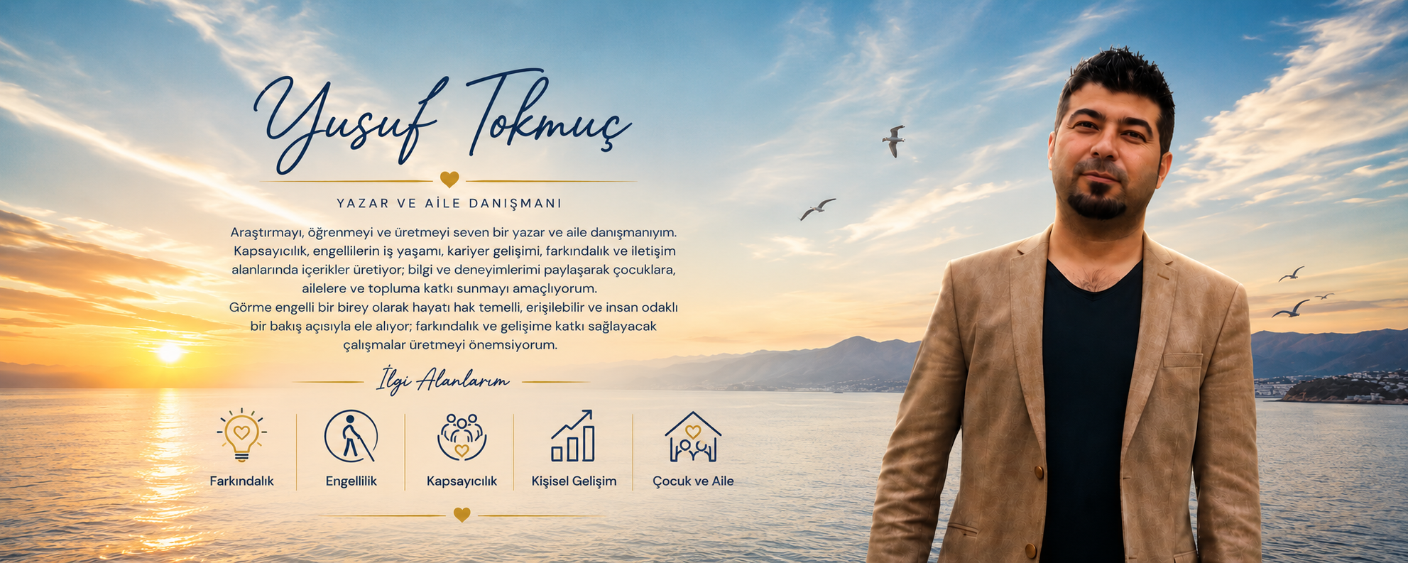 Yusuf Tokmuc Yazar ve Aile Danismani